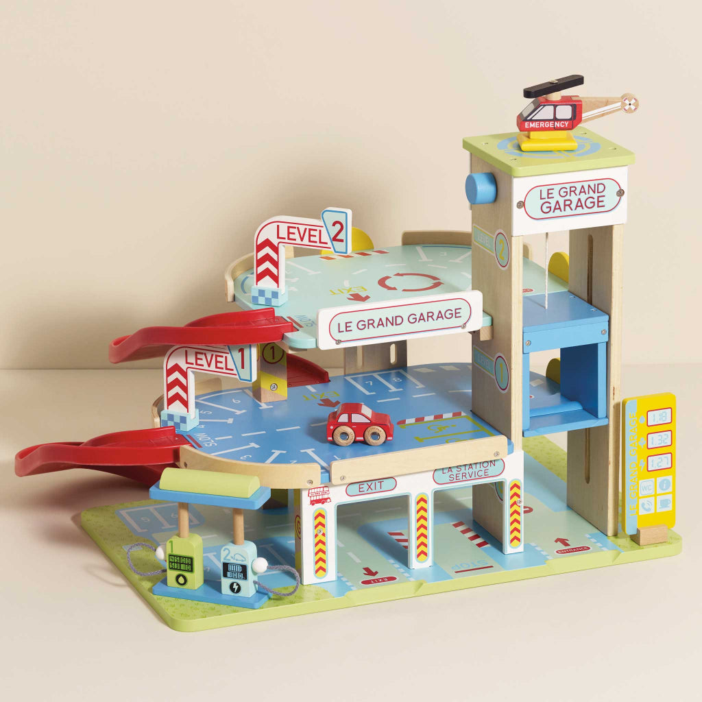 Le Toy Van Le Grand Wooden Garage