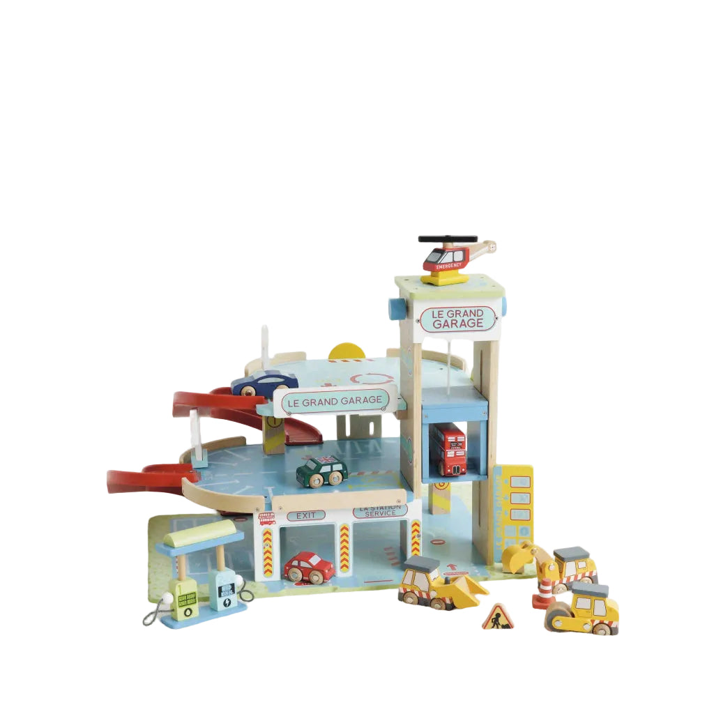Le Toy Van Le Grand Wooden Garage