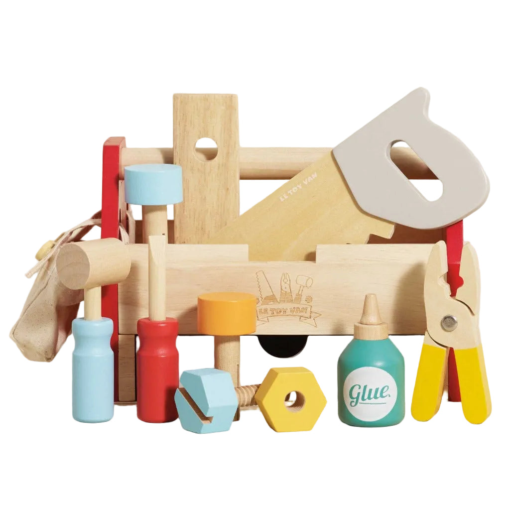 Le Toy Van Wooden Tool Box & Tools