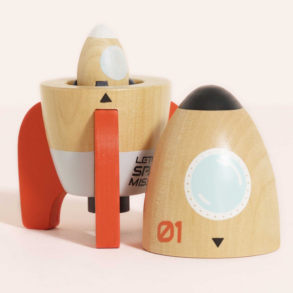 Le Toy Van Le Toy Van Magnetic Space Rocket Duo
