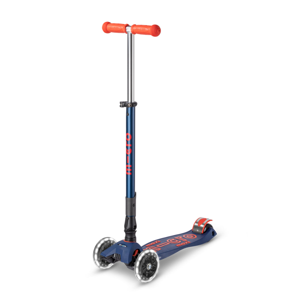 Micro Maxi Deluxe Foldable LED - Navy Red