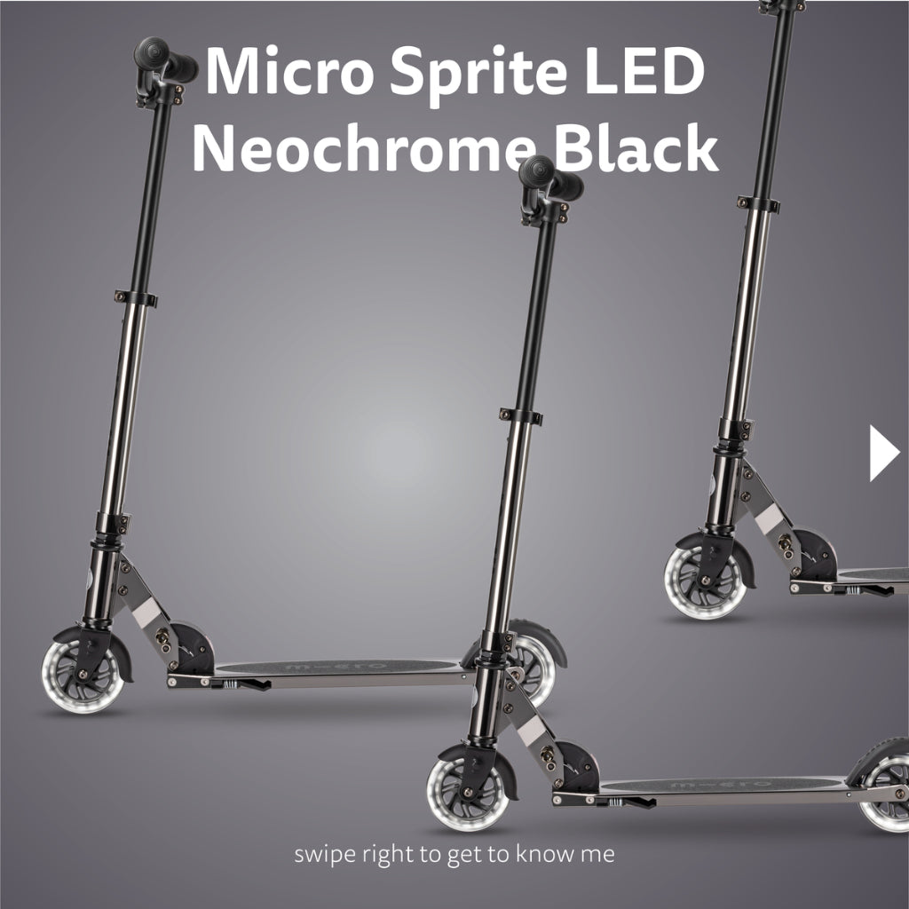 Micro Sprite LED - Neochrome Black