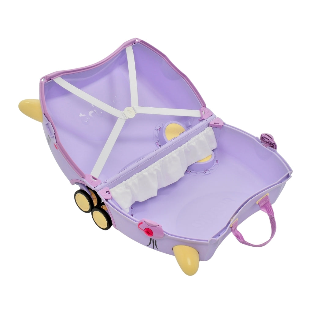 Trunki Glide Ride-on Luggage - Cassie the Cat
