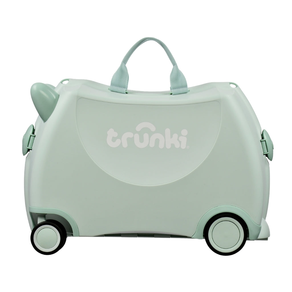 Trunki Glide Ride-on Luggage - Solid Green