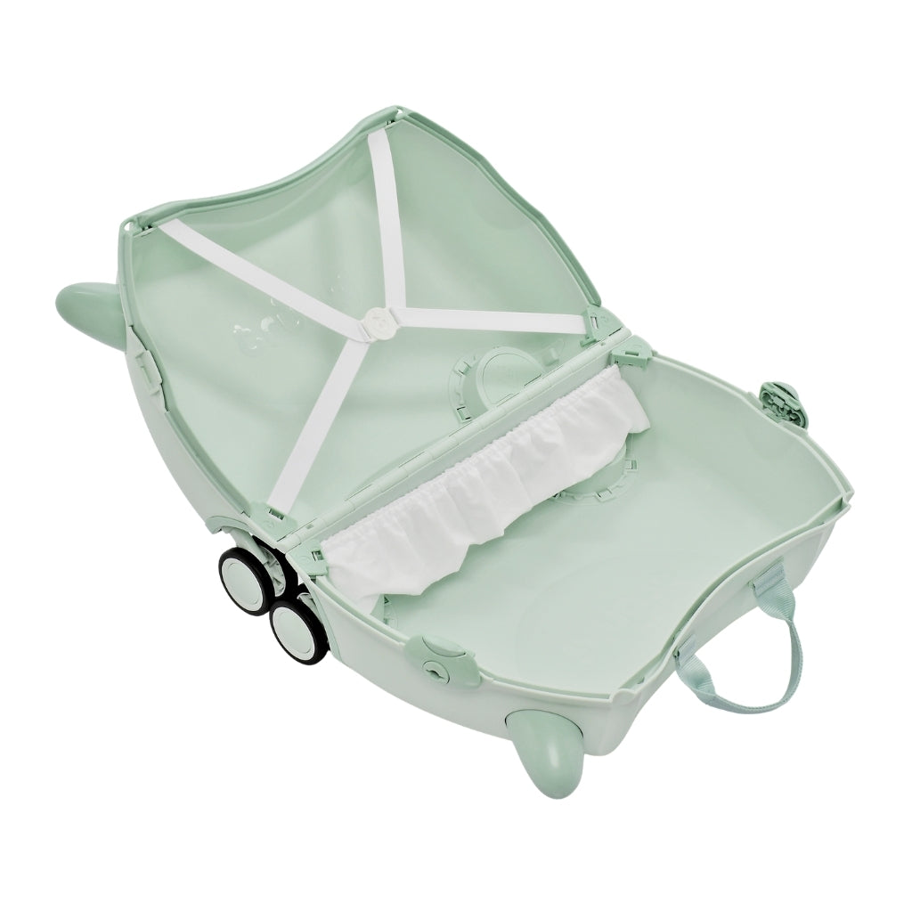Trunki Glide Ride-on Luggage - Solid Green