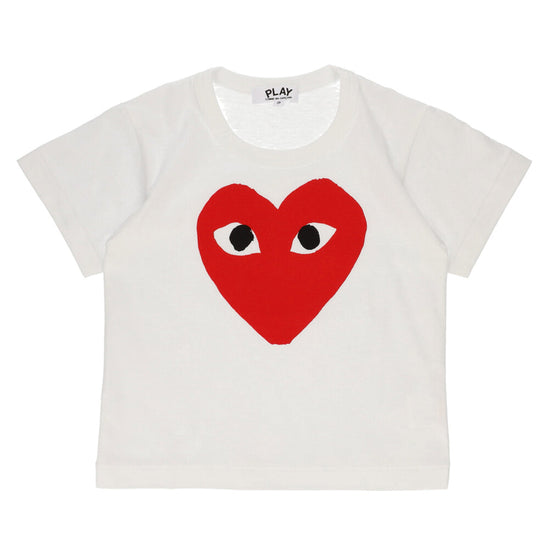 Comme Des Garçons Play Kids Heart Logo T-Shirt – Kids21