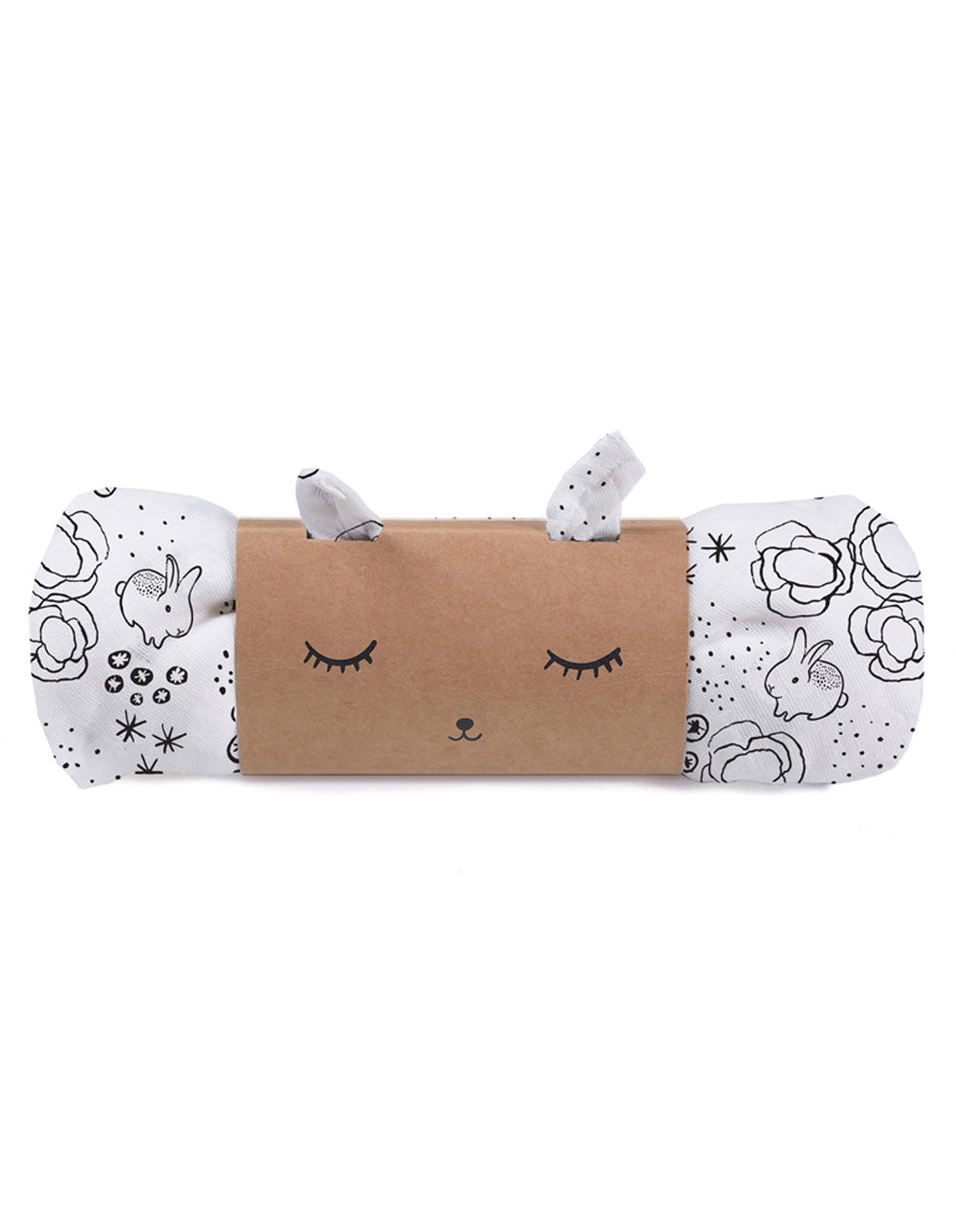 Load image into Gallery viewer, Organic-Muslin-Bunny-Swaddle-100202520WHT-Image-1
