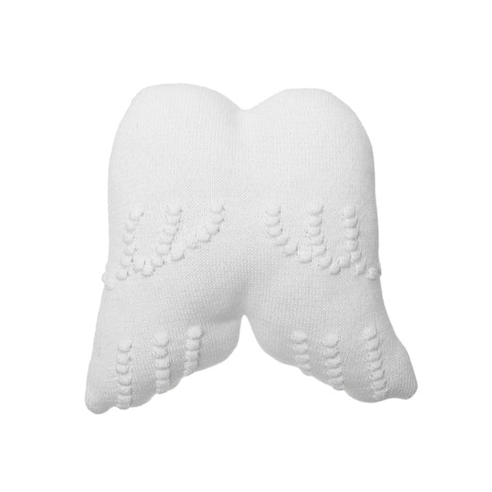 Angel Wings Knitted Cushion