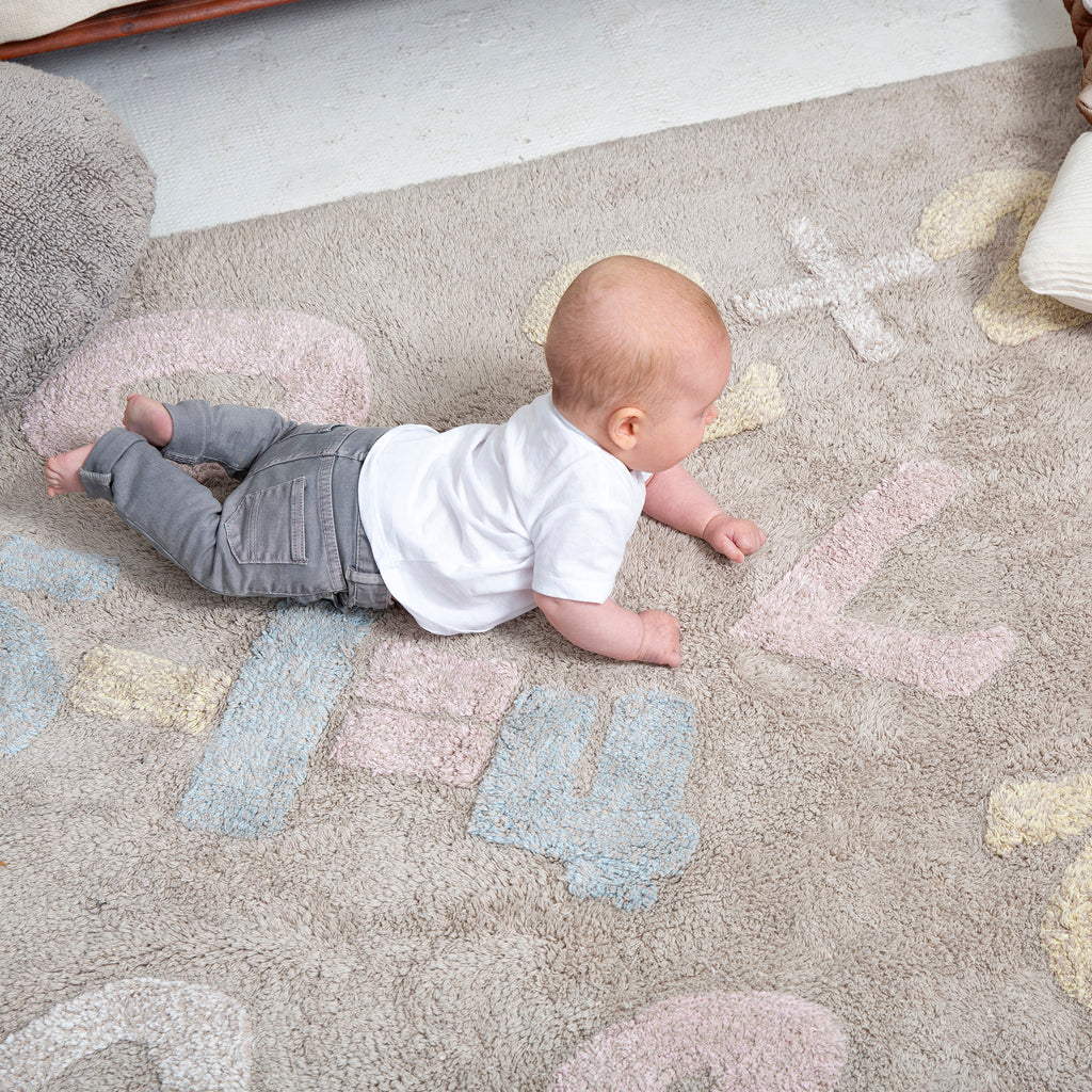 Load image into Gallery viewer, Baby Numbers Rug
