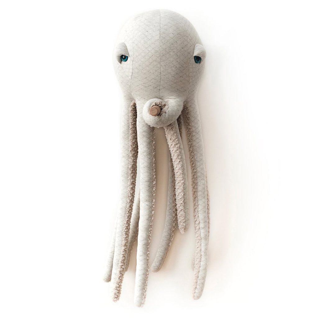 Big Stuffed Big Albino Octopus