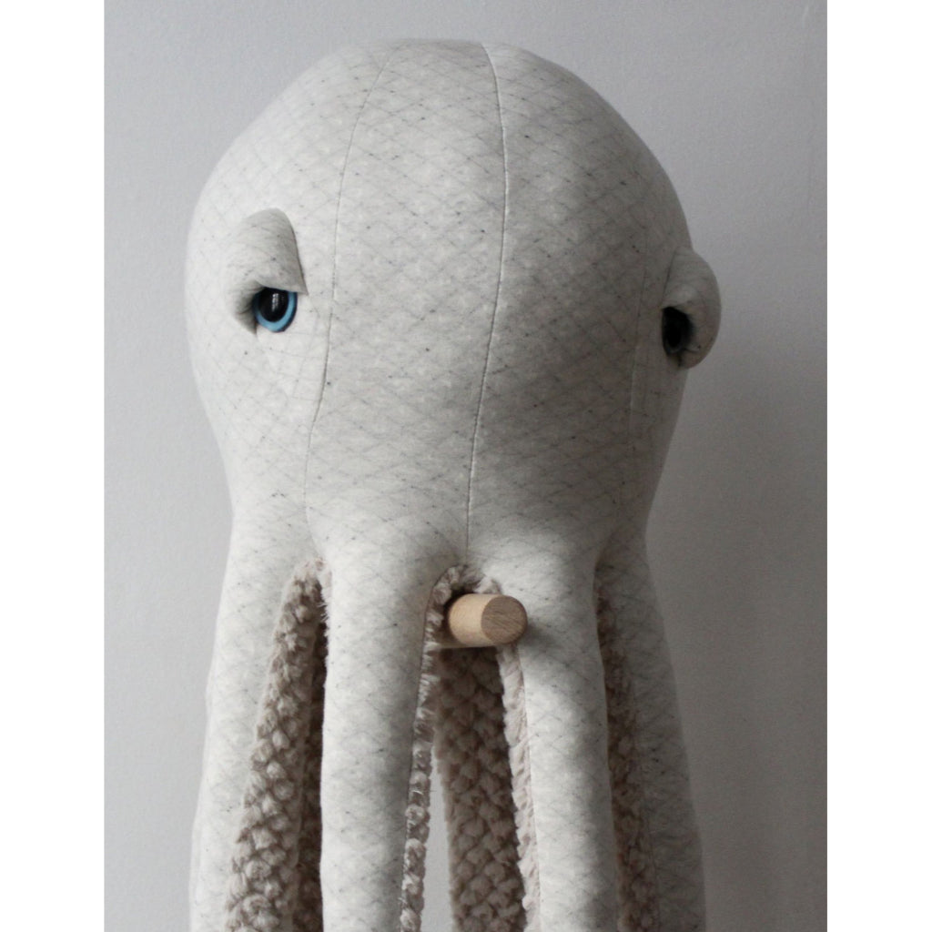 Big Stuffed Big Albino Octopus