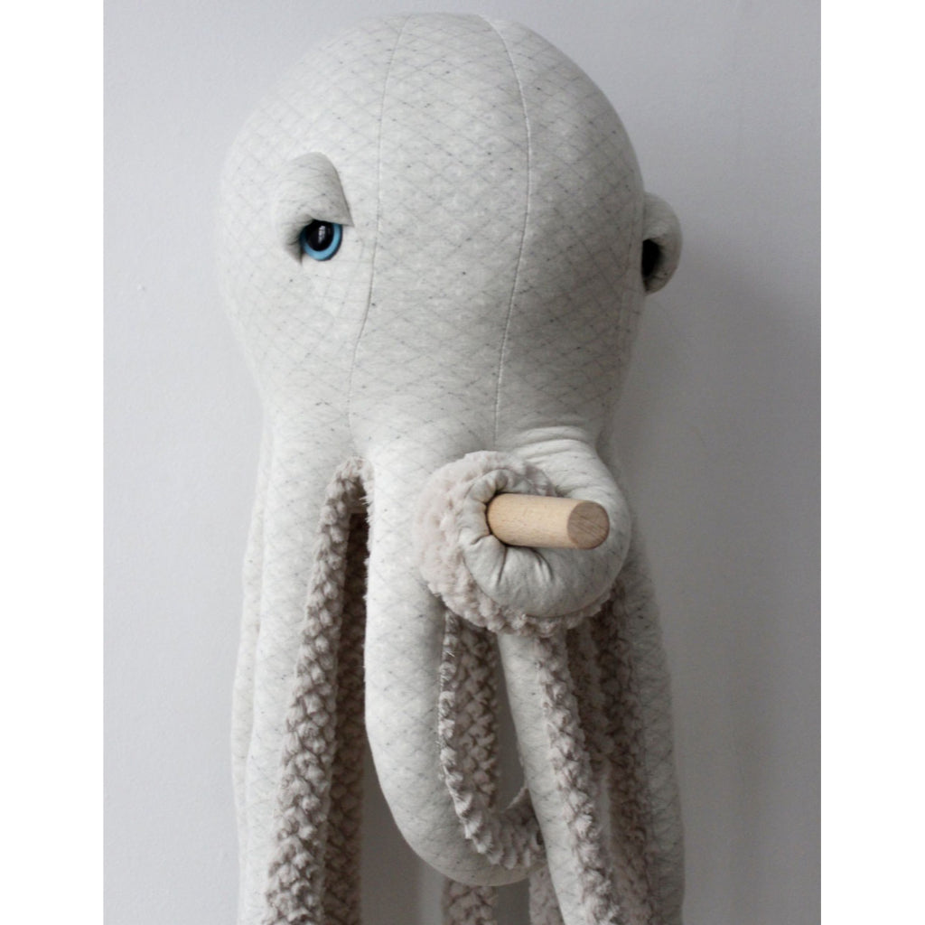 Big Stuffed Big Albino Octopus