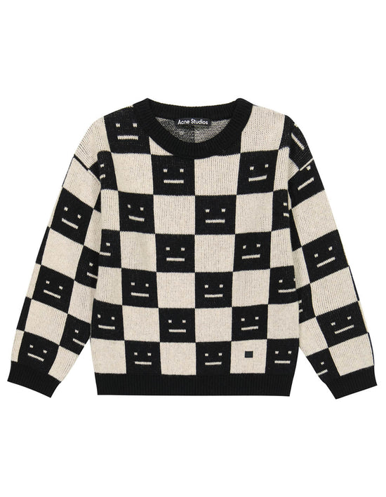 Mini-Nimah-Checkerboard-Sweater-100318909BLK-Image-1