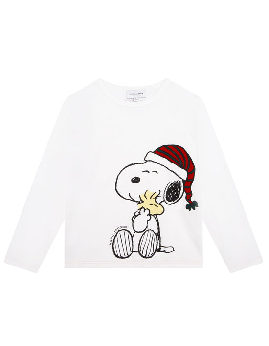 Load image into Gallery viewer, X-Peanuts-Holiday-T-shirt-100319030WHT-Image-1

