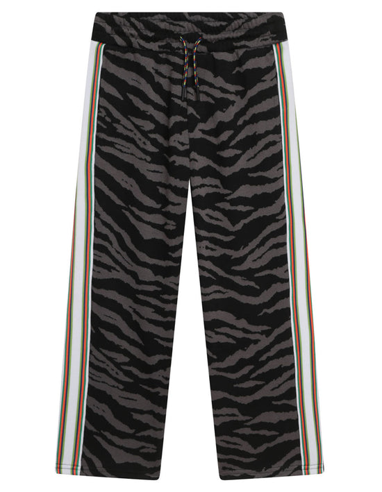 Load image into Gallery viewer, Tiger-Stripe-Trousers-100319565BLK-Image-1
