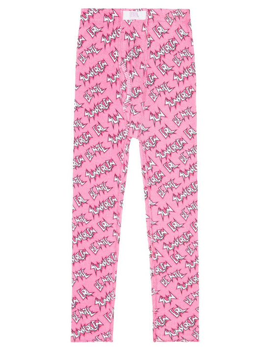 Load image into Gallery viewer, Waffle-Printed-Leggings-100320619PNK-Image-1
