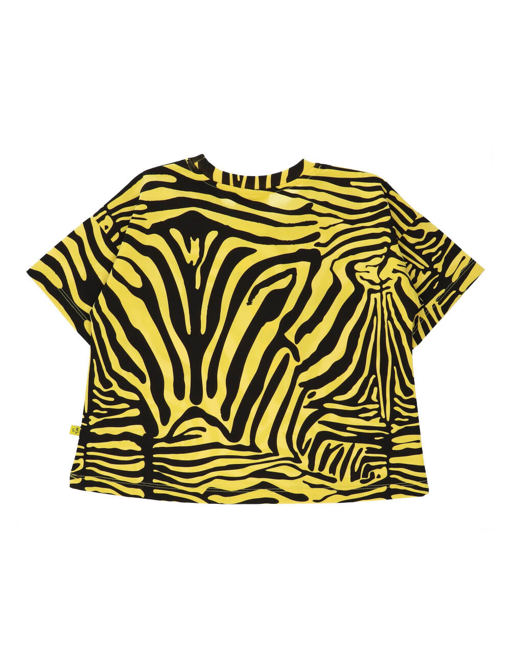 Load image into Gallery viewer, Zebra-Print-Loose-T-shirt-100320974YEL-Image-2
