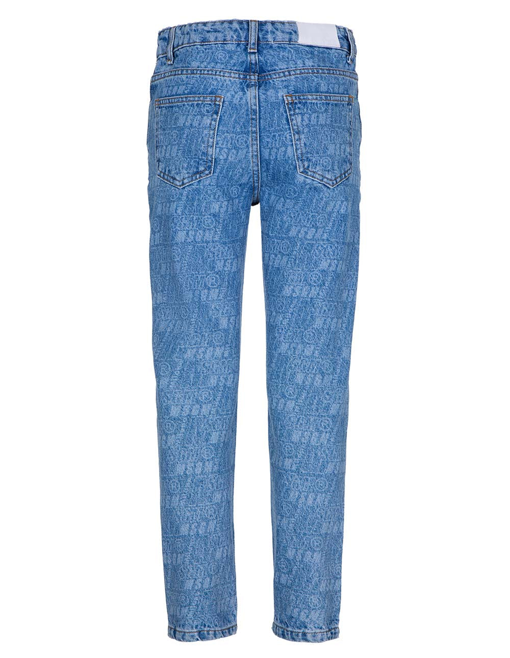Load image into Gallery viewer, Printed-Logo-Denim-Jeans-100322905LBL-Image-2
