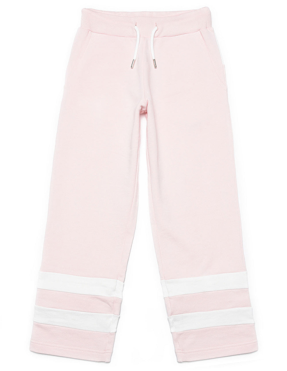Load image into Gallery viewer, Cotton-Sweat-Pants-with-Contrast-Stripes-100323040PNK-Image-1
