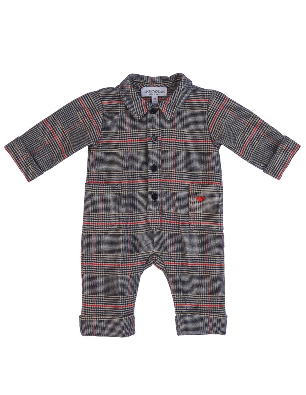 Checked-Romper-100324740MLT-Image-1