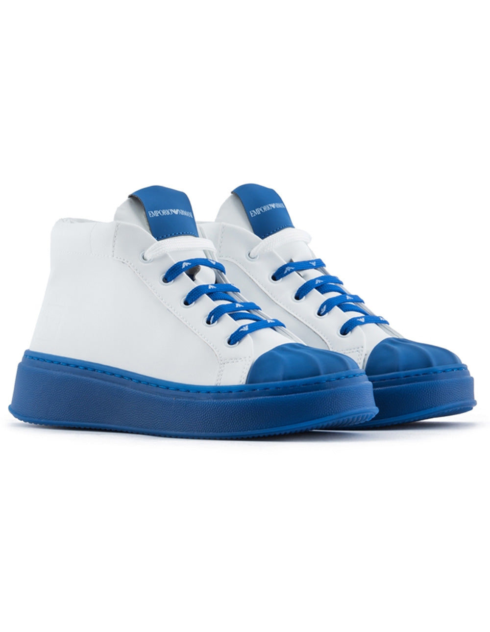 Load image into Gallery viewer, Logo-High-Sneakers-100324826BLU-Image-1
