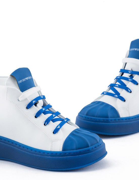 Load image into Gallery viewer, Logo-High-Sneakers-100324826BLU-Image-4
