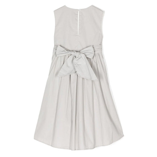 Bow-Detail Cotton Dress