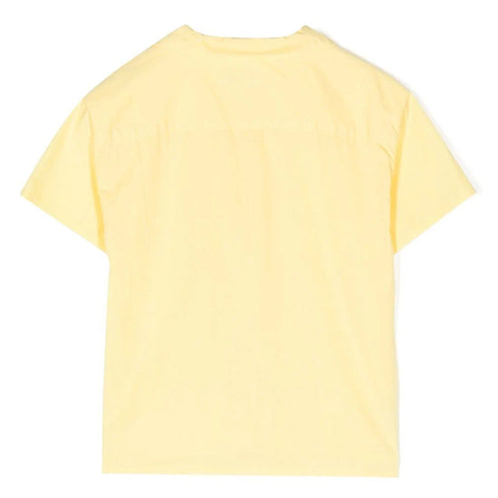 Club-Collar Short Sleeve Shirt
