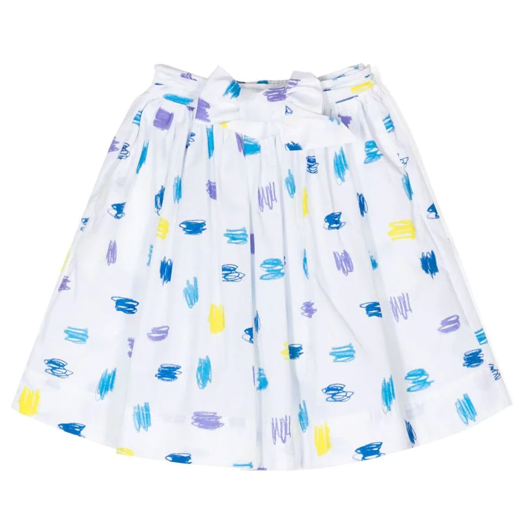 Load image into Gallery viewer, Scribble Print Flared Skirt
