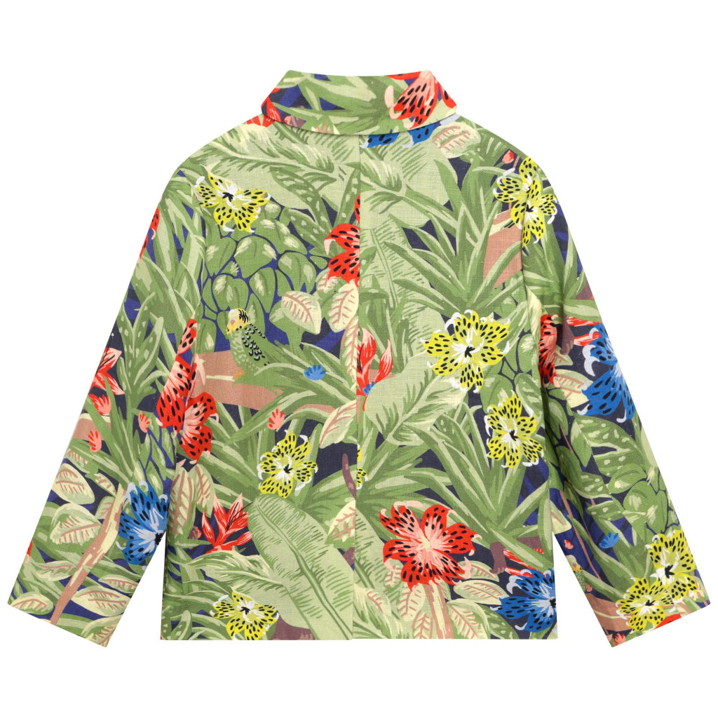 Load image into Gallery viewer, All-over Greenhouse Print Suit Jacket
