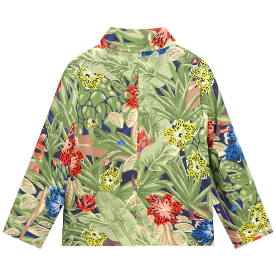 Load image into Gallery viewer, All-over Greenhouse Print Suit Jacket
