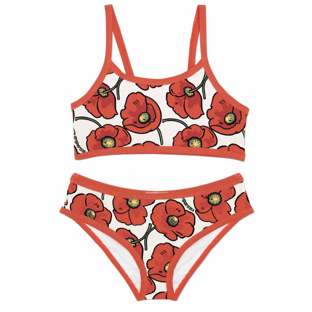 Poppy All-over Print Swimsuit