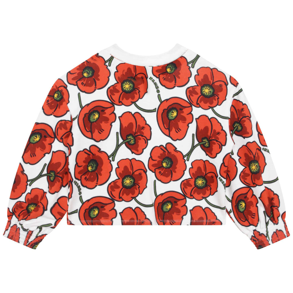Poppy All-over Print Sweatshirt