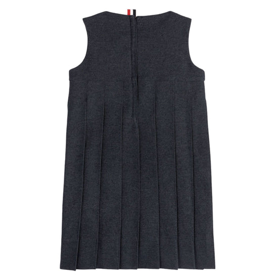 Load image into Gallery viewer, Pleated A-Line Dress In Denim
